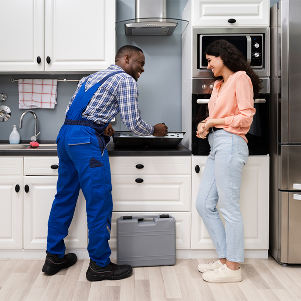 can you provide an estimate for cooktop repair before beginning any work in Longbranch WA